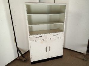 China Cabinet - Artcrest Metal W/ Sliding Glass Doors (Vintage