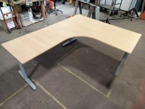 Desk - Ikea Corner Desk (Galant) - Construction Junction