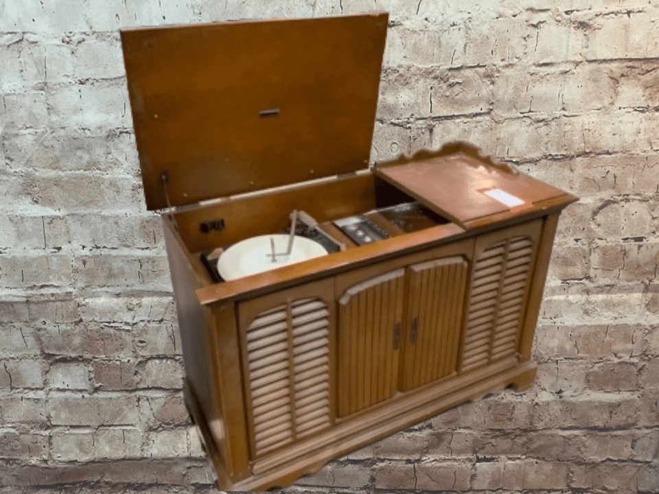Zenith Console Record Player - Construction Junction